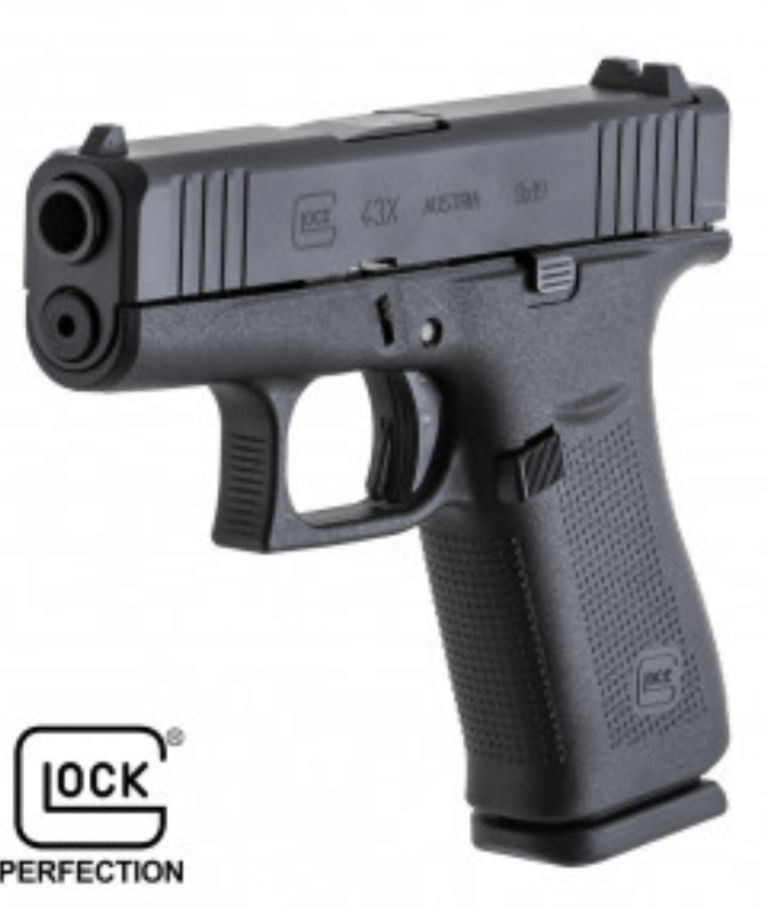 Glock 43X AMGLO ANGLE VIEW